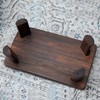 GZQWDC Japanese Style Wood Convertible Low Table - Multifunctional Meditation
