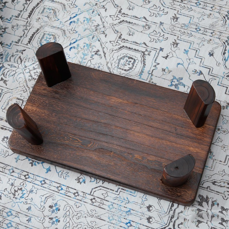 GZQWDC Japanese Style Wood Convertible Low Table - Multifunctional Meditation