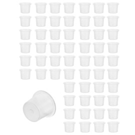KGDUYC Pack of 100 small tattoo ink cups, disposable ink cups, tattoo coloured cap cups, plastic paint containers, small ink colour cups, plastic colour tattoo cups, tattoo ink cups