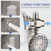 SINGSUO Filtered Rain Shower Head with Handheld Spray Combo, High