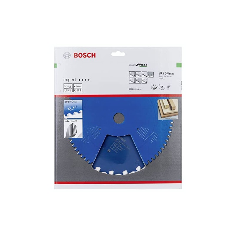 Bosch Professional 1x Expert for Wood Circular Saw Blade (Wood,