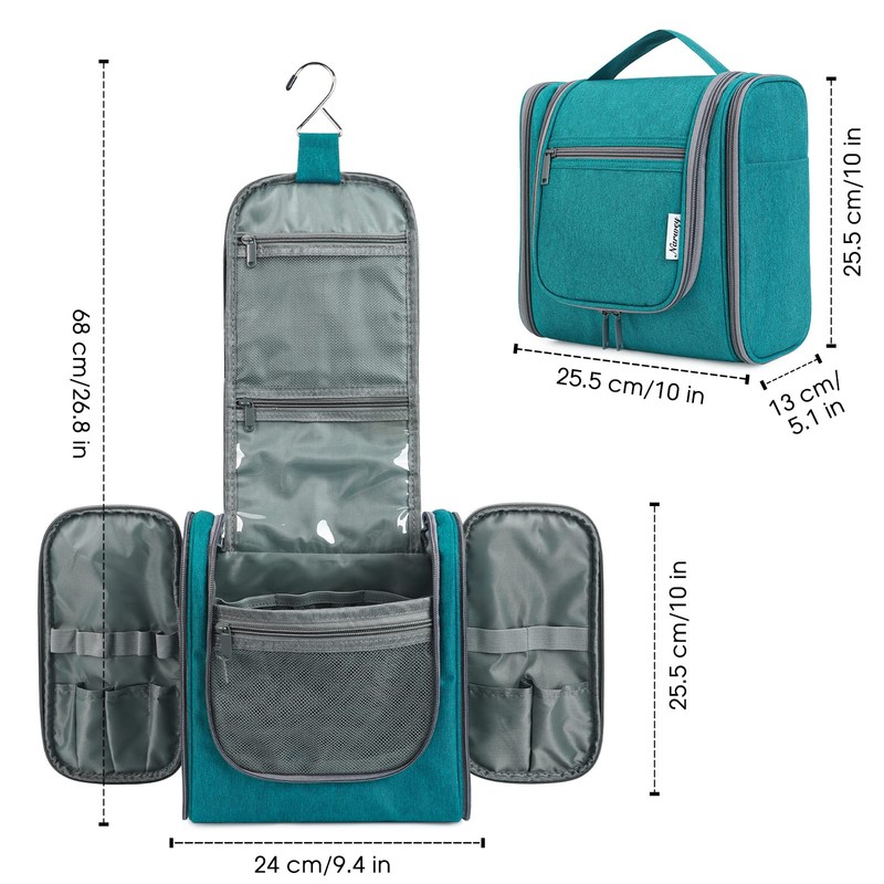 Travel Hanging Toiletry Wash Bag Makeup Cosmetic Organizer for Women