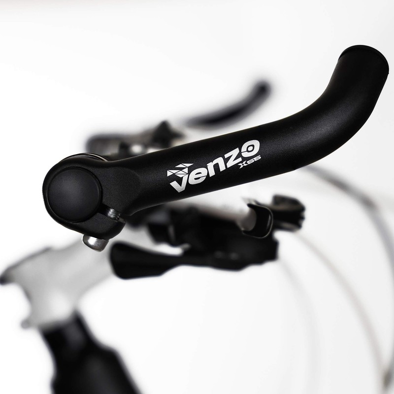 Venzo Bicycle Handlebar Extender For Mountain Hybrid Bike - Compatible
