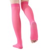 EVOPLECI Pink Open Toe Compression Socks 20-30mmHg Toeless Compression Socks