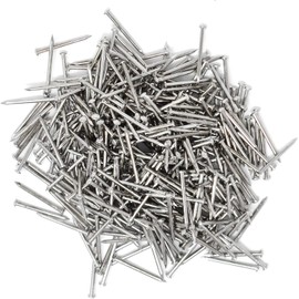 Design61 100x Round Head Nails 1.8 x 25 mm Nickel-Plated Brass