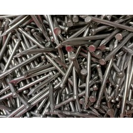 Losthead Wire Nails 65 x 3.35mm Lost Head Nails Wood Nails FUSH Nail DIY Bright Round Nail Use for Soft and Hard Timber Material Wood Joinery Furniture Craft Construction Applications - 25 Quantity
