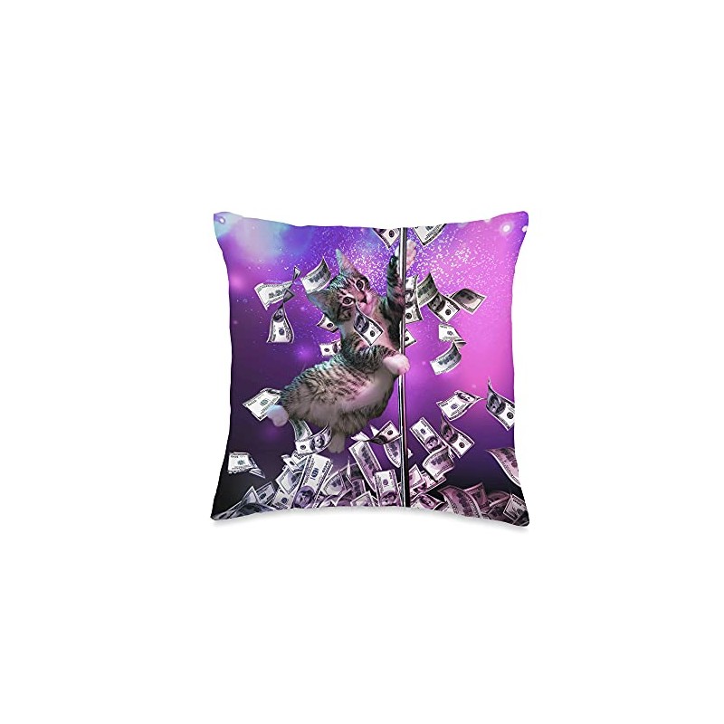 Random Galaxy Kitty Cat Pole Kitten Dancer Stripper Stripping Throw