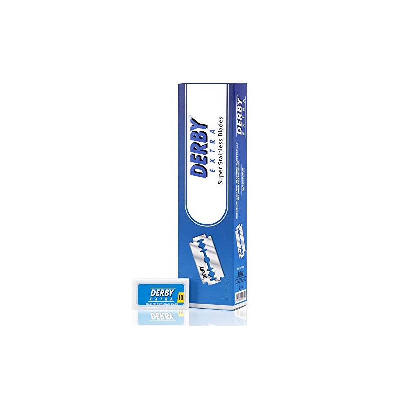 Derby Extra Double Razor Blades, 200 Count