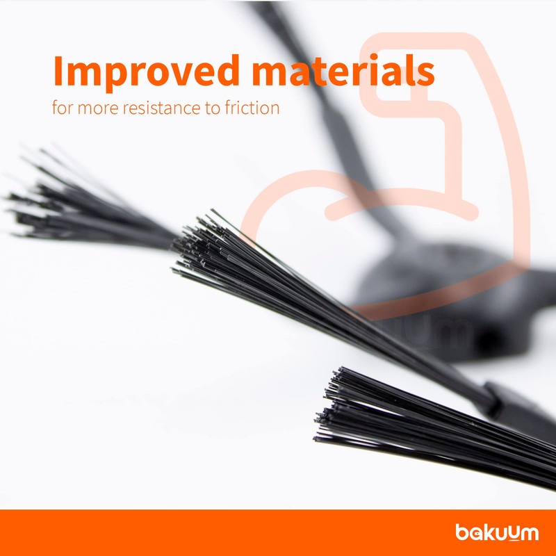 BAKUUM Cecotec Conga 8090 Ultra 9090 Brushes (Pack of 4)