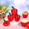 Aneco 50 Pack Red Apple Container Teacher Appreciation Gift Candy