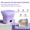 𝐋𝐚𝐭𝐞𝐬𝐭 Portable Washing Machine, 9L Large Capacity Portable Washer, Foldable