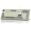womier DK98 Retro Wired Gaming Keyboard Creamy Membrane with Rainbow