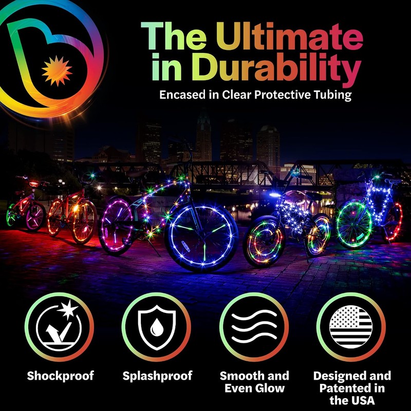 Brightz Wheel Color Seleccionable - Serie LED para Rueda de
