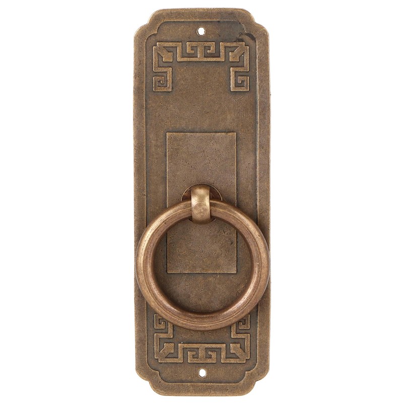 2 Sets Chinese Style Handle Single Hole Door Pull Knobs