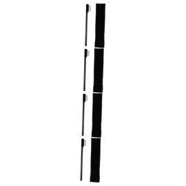 Baluue 4sets Handle Eyelash Comb and Eyebrow Brush Essential Makeup Tool for Eyebrow Shaping and Eyelash Styling for Home Salon Use Makeup Enthusiasts