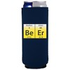 Beer Elements Slim Can Coolie (Navy)