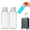 TECHZOCO Reisespender, Shampoo-Spender, 100 ml, Kosmetikflasche, geeignet für Flugreisen, 2