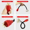 Generator Power Locking Cord, 3 Prong 30 Amp to 15