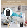 Smart Luggage Tracker Tag Key Finder 2Pack Dog Gps Tracker,