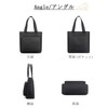 HIKKER-LINK HL7105 Tote Bag, Shoulder Bag, 3-Way, Vertical Type, A4,