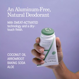 The Innovator Natural Deodorant for Women - Fresh Rain + Bergamot, Aluminum Free with Charcoal and Aloe, Safe for Sensitive Skin - 2.8oz Dry Touch Cream Deodorant (3 Pack)