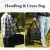 COOZMENT 35L Multi-functional Duffle Bag, Waterproof Shoe & Picnic Camping