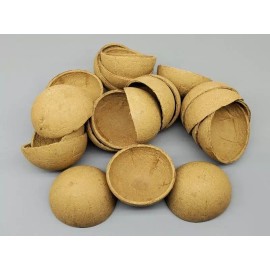 PyroBuild 10pc Fireworks 2-1/2" Paper Ball Shells Craft Hemispheres