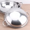 Ciieeo Shabu Shabu Hot Pot Pot Stainless Steel Dry Pot