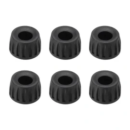 PATIKIL Universal 15mm ID Rubber Tripod Feet for Camera Tripod Monopod, Set of 6, Anti-Slip Tripod Replacement Part, Black