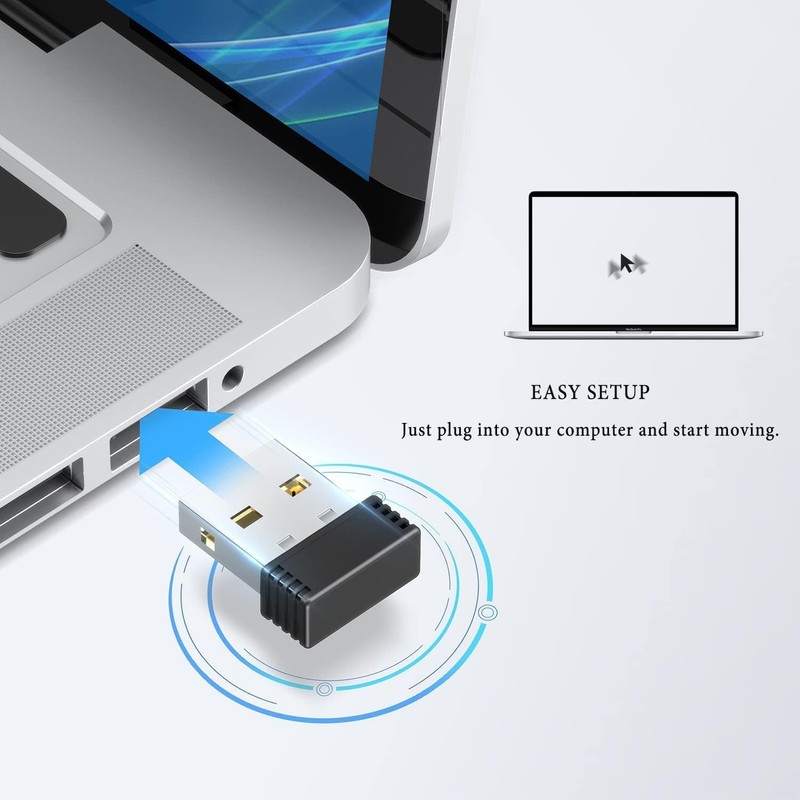 Undetectable USB Mouse Jiggler - Silent & Portable Mouse Mover