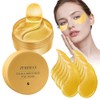 Parches para Ojos 24k Oro, 60 Pares Eye Patches Hidrogel