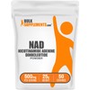 BulkSupplements- “.com NAD en Polvo Nicotinamida Adenina Dinucleótido, Suplemento NAD