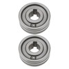 YINETTECH Pack of 2 30 mm Wire Machine Feed Drive