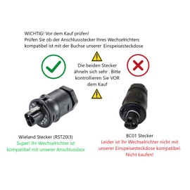 CusoTec Connection Box Balcony Power Plant Feed Box Solar Balcony Solar Box Supply Balcony PV