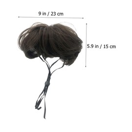 Totority 1Pc Creative Pet Wig Funny Dog Cosplay Headgear Lightweight Comfortable Material for Safe Wear Stylish Pet Headwear for Parties and Dress Up Events