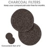 OGGI Set of 2 Charcoal Filters- Replacement Charcoal Filter for