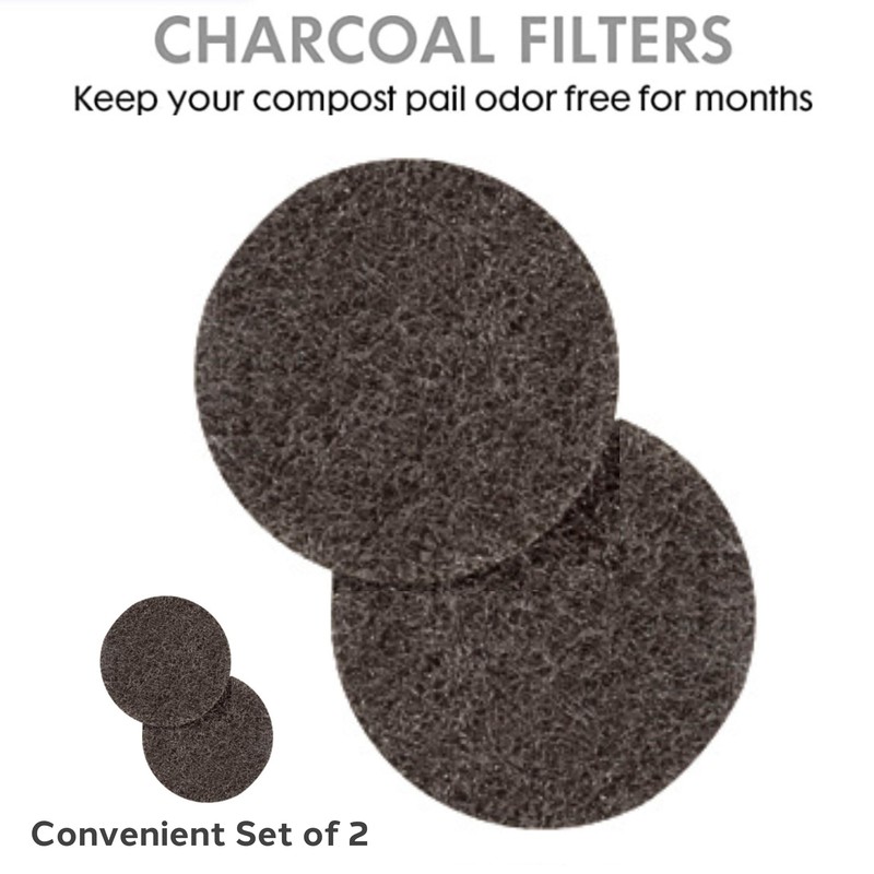 OGGI Set of 2 Charcoal Filters- Replacement Charcoal Filter for