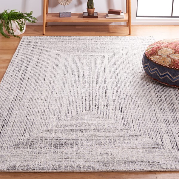 SAFAVIEH Abstract Collection Accent Rug - 4' x 6', Black