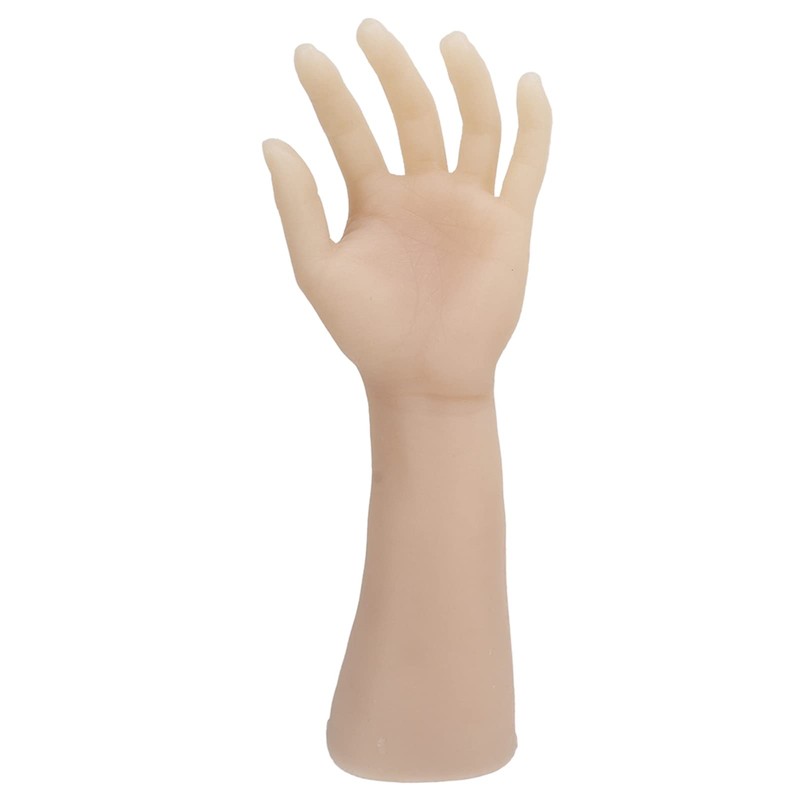 Practice Silicone Arm, Silicone Practice Hand, Realistic Displaying Soft Simulation