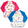 fanksoow 2Pcs Kids Aprons for Painting Toddlers Artist Waterproof Smocks