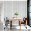 DULEIXUFHEE PVC Slat 3D Wall Panel Peel and Stick, Bright