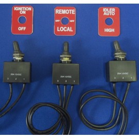 High Speed Engineering Lot Heavy Duty Sealed Toggle Switch Fits Lincoln SA 200 250 Red Tag