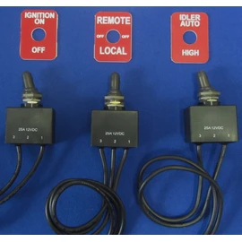 High Speed Engineering Lot Heavy Duty Sealed Toggle Switch Fits Lincoln SA 200 250 Red Tag