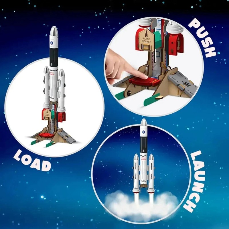Smartivity Rocket Launcher - STEM Toy Building Set - Smartivity