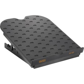 AURAY 6" Studio Monitor & Bookshelf Speaker Stands Adjustable Tilt w Anti-Vibration 5°, 10°, 13°, 15° Angles, 22 lb Load Capacity, Non-Slip Rubber Feet, Perfect Studio and Home Audio Experience(2 QTY)