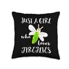 Just A Girl Who Loves Fireflies Lightning Bugs Firefly Throw