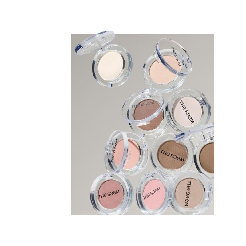 THE SAEM Saemmul Single Shadow 2g, Color:WH01 (Glitter)