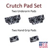 Crutcheze Premium Crutch Pad and Hand Grip Covers | Comfortable
