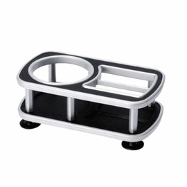 Carmate FC148 FIRST CLASSES On-Dash Table, Dashboard Mounting, Table, Drink Holder, Chrome, Curved Surface Mountable