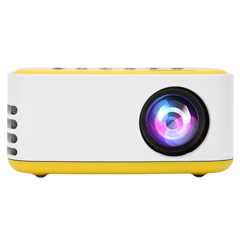 Mini Projector LED WiFi USB Connection 1080P Inbuilt Speaker Portable